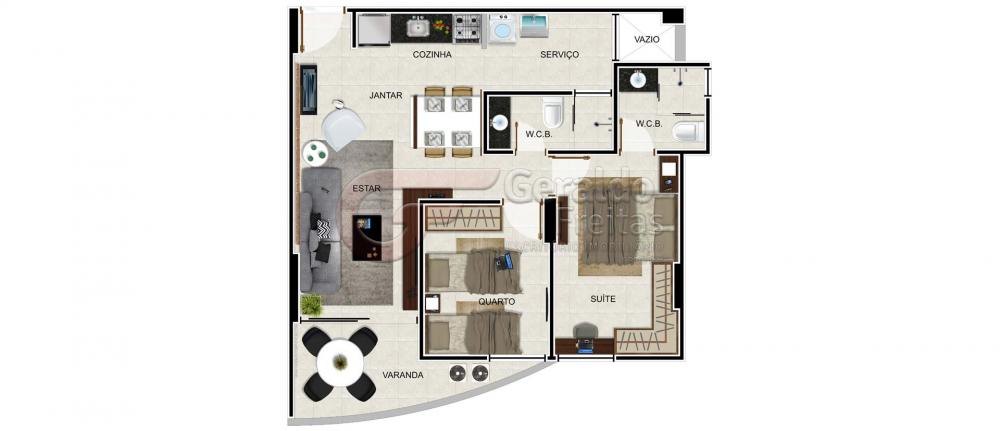 Comprar Apartamentos / 02 quartos em Maceió apenas R$ 370.000,00 - Foto 13 Comprar Apartamentos / 02 quartos em Maceió apenas R$ 370.000,00 - Foto 13