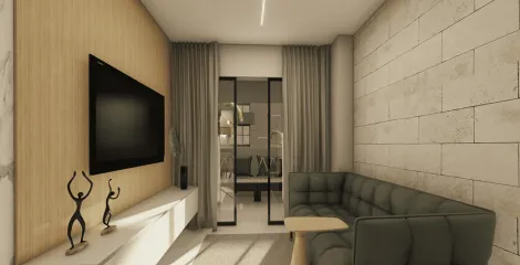 imagem 3 - Apartamento Quarto e Sala com 45,25m² na Ponta Verde no Edifício Ícone imagem 3 - Apartamento Quarto e Sala com 45,25m² na Ponta Verde no Edifício Ícone